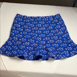J.Crew Bell Skirt 16 floral Print